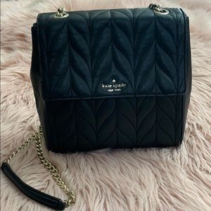 Kate Spade Briar Lane Black Quilted PURSE or BACKPACK!